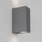 Astro Lighting Chios 150 szürke kültéri fali lámpa (AST-1310008) GU10 2 izzós IP44
