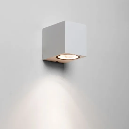 Astro Lighting Chios 80 fehér kültéri fali lámpa (AST-1310005) GU10 1 izzós IP44