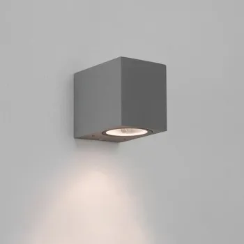 Astro Lighting Chios 80 szürke kültéri fali lámpa (AST-1310007) GU10 1 izzós IP44