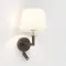 Astro Lighting Club Reader barna LED fali lámpa olvasólámpával (AST-1483011) E27+LED 2 izzós IP20