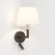 Astro Lighting Club Reader barna LED fali lámpa olvasólámpával (AST-1483011) E27+LED 2 izzós IP20