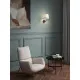 Astro Lighting Club Wall barna falikar (AST-1483010) E27 1 izzós IP20