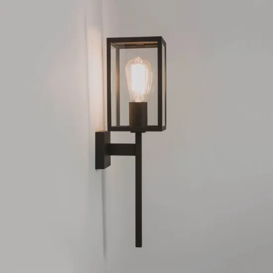Astro Lighting Coach 130 fekete kültéri falikar (AST-1369006) E27 1 izzós IP44