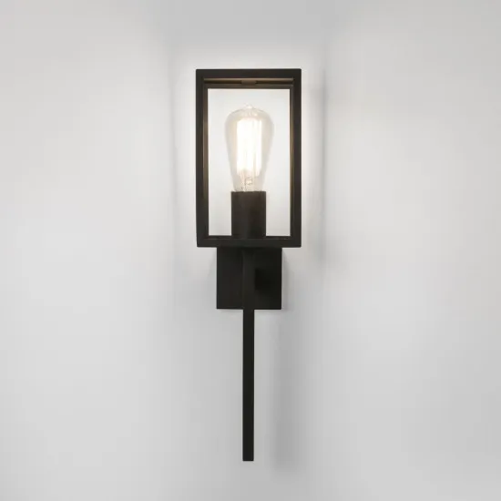Astro Lighting Coach 130 fekete kültéri falikar (AST-1369006) E27 1 izzós IP44