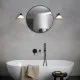 Astro Lighting Conic fekete fürdőszobai falikar (AST-1451002) G9 1 izzós IP44
