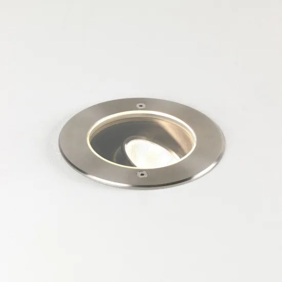 Astro Lighting Cromarty 120 acélszínű talajba építhető LED kültéri lámpa (AST-1378004) LED 1 izzós IP67
