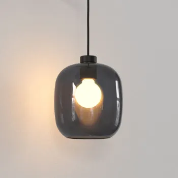 Astro Lighting Curve Glass 220 shade füstszínű Pendant Kit 3/Kit 4 lámpabúra (AST-5041001)