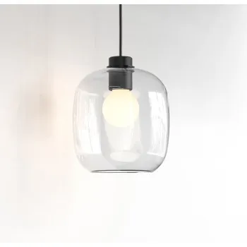 Astro Lighting Curve Glass 220 shade átlátszó-fehér Pendant Kit 3/Kit 4 lámpabúra (AST-5041003)