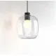 Astro Lighting Curve Glass 220 shade átlátszó-fehér Pendant Kit 3/Kit 4 lámpabúra (AST-5041003)