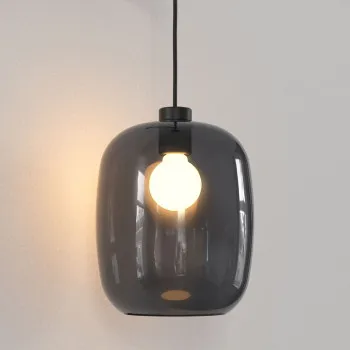 Astro Lighting Curve Glass 285 shade füstszínű Pendant Kit 3/Kit 4 lámpabúra (AST-5041002)