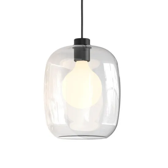 Astro Lighting Curve Glass 285 shade átlátszó-fehér Pendant Kit 3/Kit 4 lámpabúra (AST-5041004)