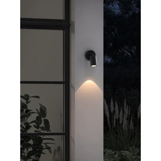 Astro Lighting Dartmouth Spot Single fekete kültéri fali lámpa (AST-1372015) GU10 1 izzós IP44