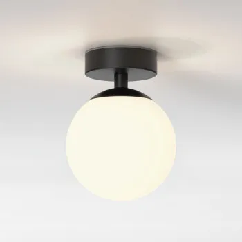 Astro Lighting Denver fekete fürdőszobai mennyezeti lámpa (AST-1038005) G9 1 izzós IP44