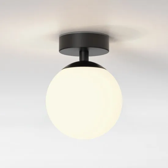 Astro Lighting Denver fekete fürdőszobai mennyezeti lámpa (AST-1038005) G9 1 izzós IP44