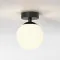 Astro Lighting Denver fekete fürdőszobai mennyezeti lámpa (AST-1038005) G9 1 izzós IP44