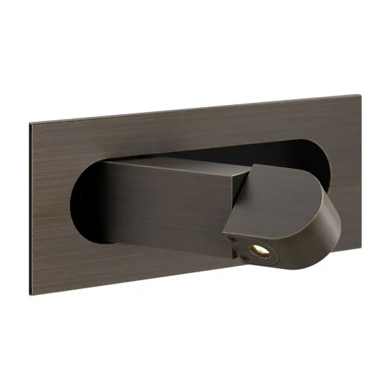 Astro Lighting Digit barna LED fali olvasólámpa (AST-1323042) LED 1 izzós IP20