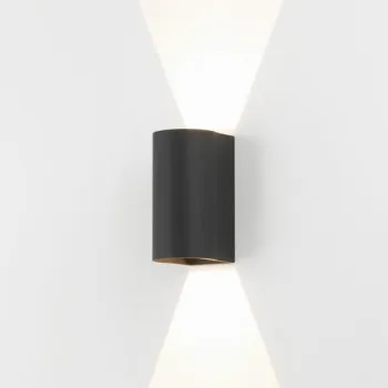 Astro Lighting Dunbar 160 fekete LED kültéri fali lámpa (AST-1384004) LED 1 izzós IP65