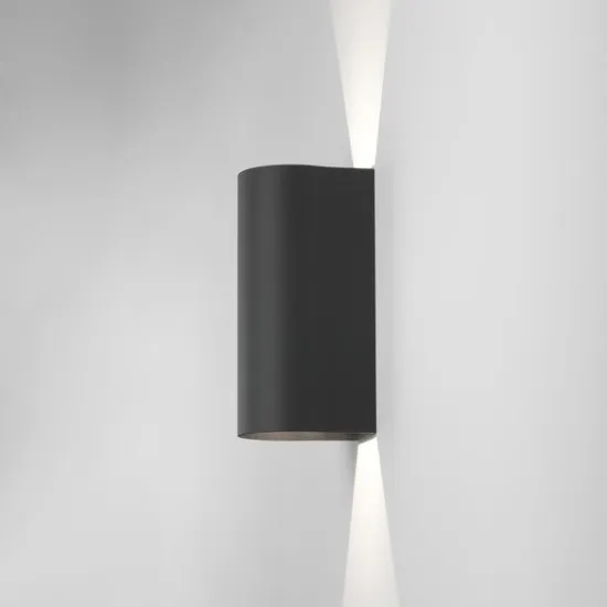Astro Lighting Dunbar 255 fekete LED kültéri fali lámpa (AST-1384005) LED 1 izzós IP65