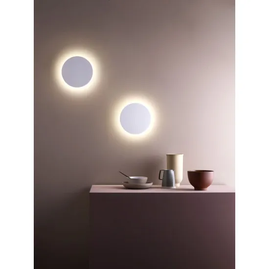 Astro Lighting Eclipse Round 250 fehér LED fali lámpa (AST-1333019) LED 1 izzós IP20