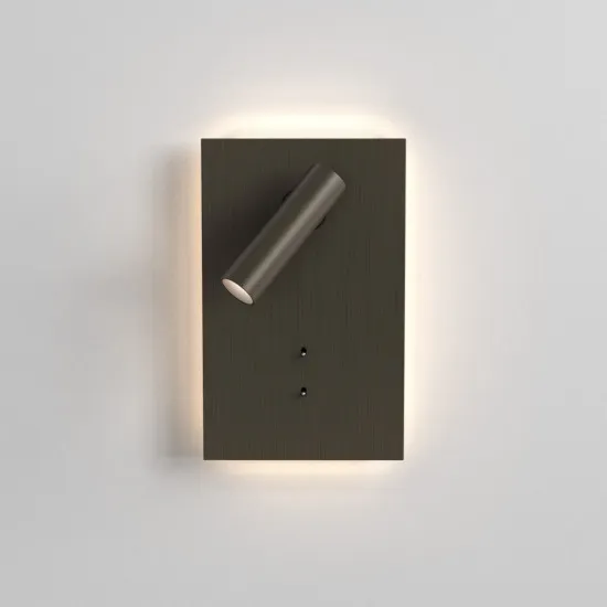 Astro Lighting Edge Reader Mini barna LED fali lámpa olvasólámpával (AST-1352040) LED 2 izzós IP20
