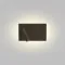 Astro Lighting Edge Reader Mini barna LED fali lámpa olvasólámpával (AST-1352040) LED 2 izzós IP20