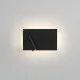 Astro Lighting Edge Reader Mini fekete LED fali lámpa olvasólámpával (AST-1352041) LED 2 izzós IP20