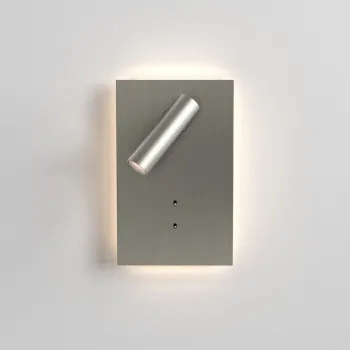 Astro Lighting Edge Reader Mini nikkel LED fali lámpa olvasólámpával (AST-1352042) LED 2 izzós IP20