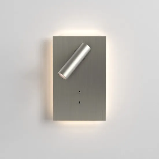 Astro Lighting Edge Reader Mini nikkel LED fali lámpa olvasólámpával (AST-1352042) LED 2 izzós IP20