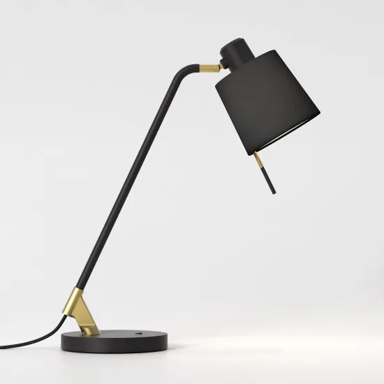 Astro Lighting Edward Desk fekete asztali lámpa (AST-1441003) E27 1 izzós IP20