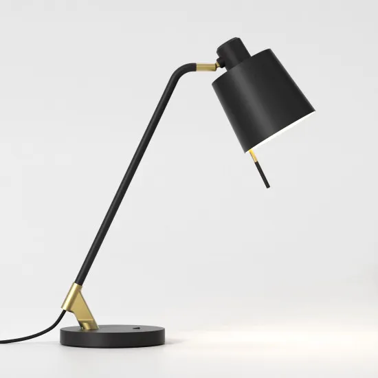 Astro Lighting Edward Desk fekete asztali lámpa (AST-1441003) E27 1 izzós IP20