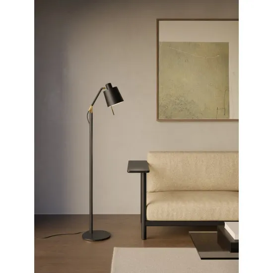 Astro Lighting Edward Floor fekete állólámpa (AST-1441017) E27 1 izzós IP20