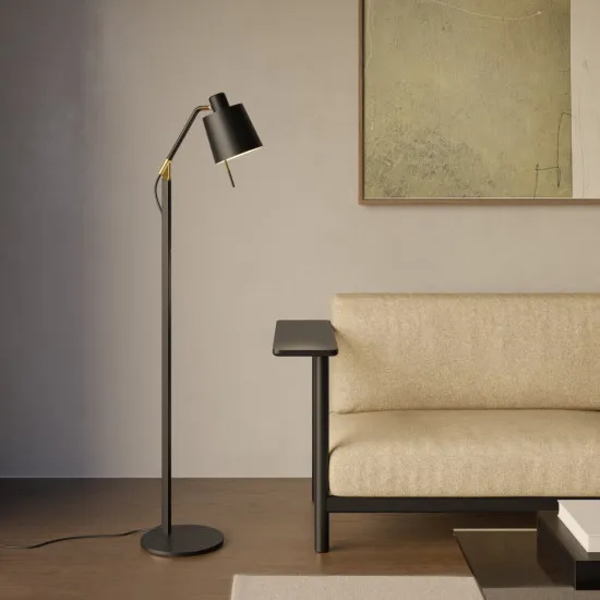 Astro Lighting Edward Floor fekete állólámpa (AST-1441017) E27 1 izzós IP20