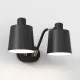 Astro Lighting Edward Twin fekete falikar (AST-1441002) E27 2 izzós IP20