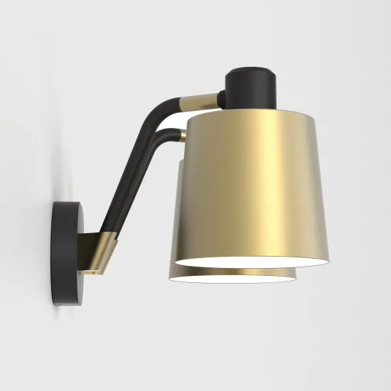 Astro Lighting Edward Twin fekete falikar (AST-1441002) E27 2 izzós IP20