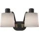 Astro Lighting Edward Twin fekete falikar (AST-1441002) E27 2 izzós IP20