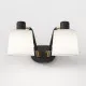 Astro Lighting Edward Twin fekete falikar (AST-1441002) E27 2 izzós IP20