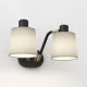 Astro Lighting Edward Twin fekete falikar (AST-1441002) E27 2 izzós IP20