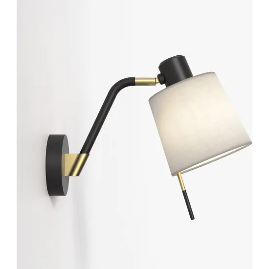 Astro Lighting Edward Wall fekete falikar (AST-1441001) E27 1 izzós IP20