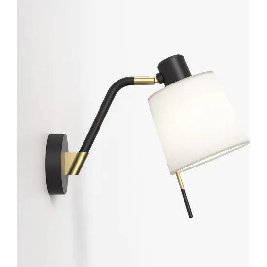 Astro Lighting Edward Wall fekete falikar (AST-1441001) E27 1 izzós IP20
