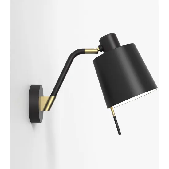 Astro Lighting Edward Wall fekete falikar (AST-1441001) E27 1 izzós IP20