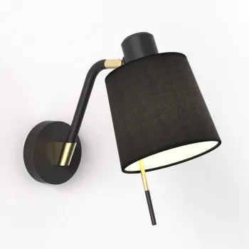Astro Lighting Edward Wall fekete falikar (AST-1441001) E27 1 izzós IP20