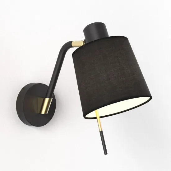 Astro Lighting Edward Wall fekete falikar (AST-1441001) E27 1 izzós IP20