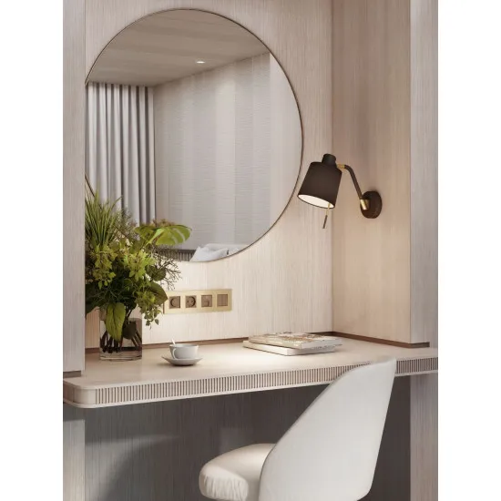 Astro Lighting Edward Wall fekete falikar (AST-1441001) E27 1 izzós IP20