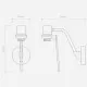 Astro Lighting Edward Wall Switched fekete falikar (AST-1441013) E27 1 izzós IP20