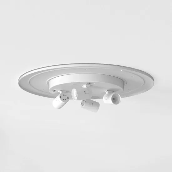 Astro Lighting Elba Ceiling 460 fehér mennyezeti lámpa (AST-1462003) E27 4 izzós IP20