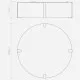 Astro Lighting Elba Round 450 bézs Elba Ceiling lámpabúra (AST-5042002)