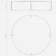Astro Lighting Elba Round 600 fehér Elba Ceiling lámpabúra (AST-5042003)