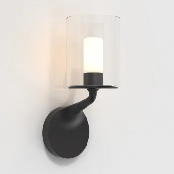 Astro Lighting Elena fekete fürdőszobai falikar (AST-1453003) G9 1 izzós IP44