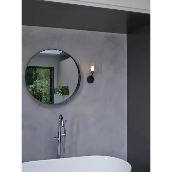Astro Lighting Elena fekete fürdőszobai falikar (AST-1453003) G9 1 izzós IP44