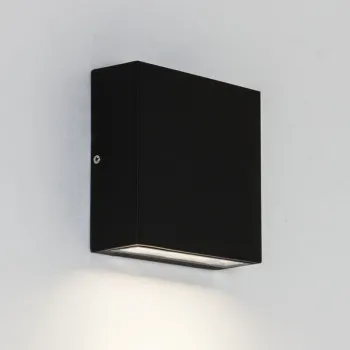 Astro Lighting Elis Single fekete LED kültéri fali lámpa (AST-1331001) LED 1 izzós IP54